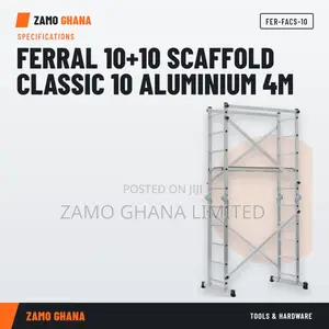 Ferral 10+10 Scaffold Classic 10 Aluminium 4M - FER-FACS-10