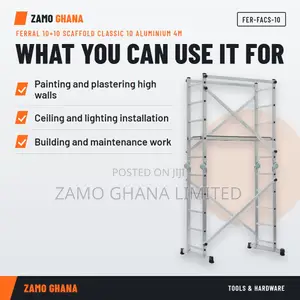 Ferral 10+10 Scaffold Classic 10 Aluminium 4M - FER-FACS-10