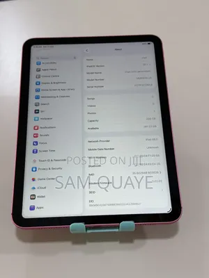 Apple iPad 10.2 (2020) 256 GB Pink
