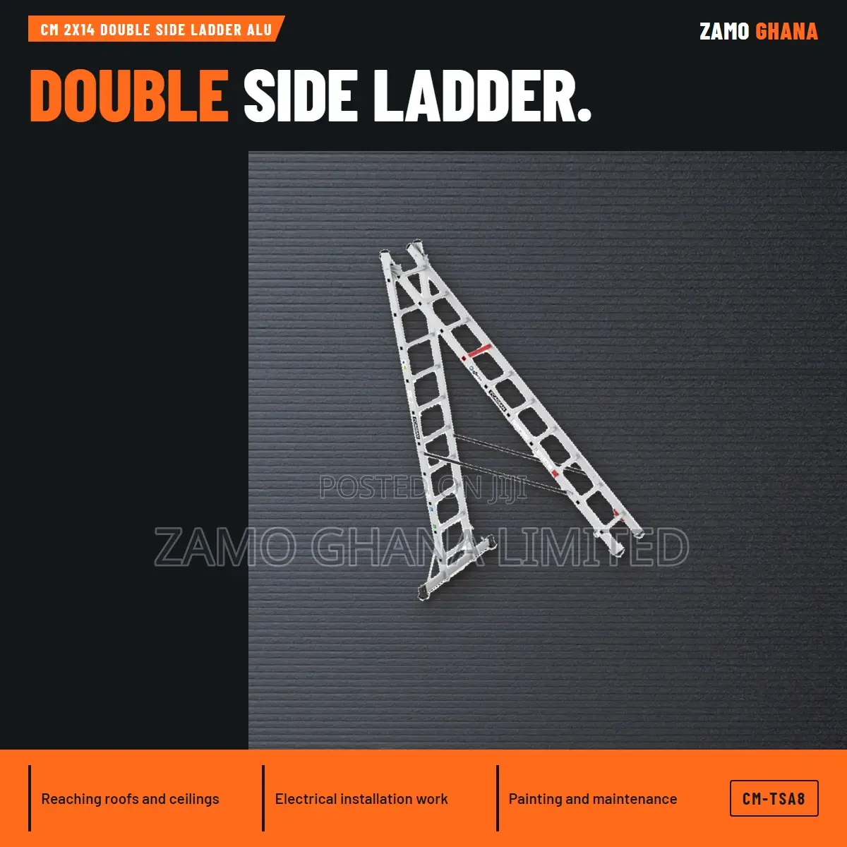 Cm 2X14 Double Side Ladder Alu - CM-TSA8