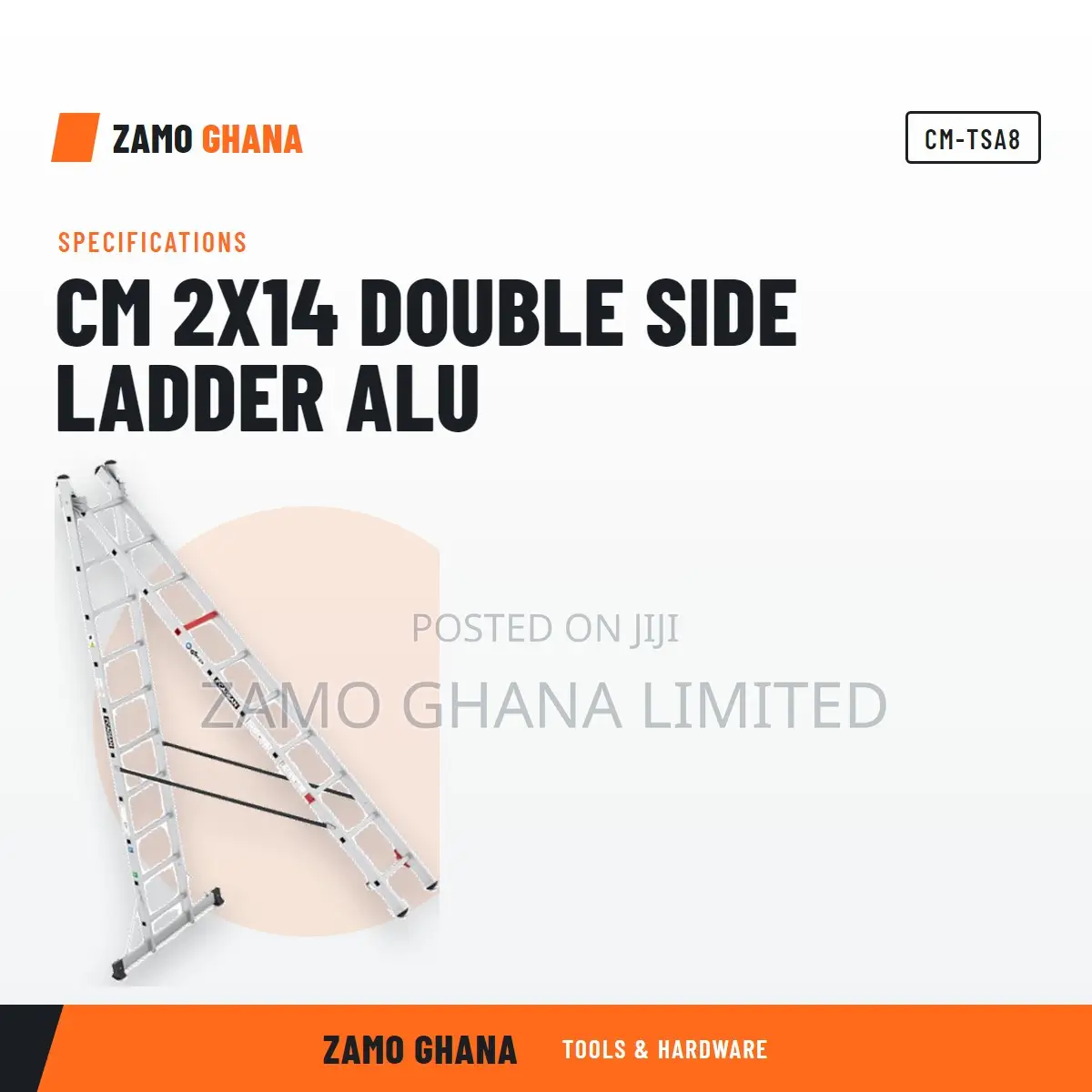 Cm 2X14 Double Side Ladder Alu - CM-TSA8