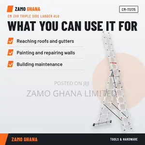 Cm 3X8 Triple Side Ladder Alu - CM-TS175
