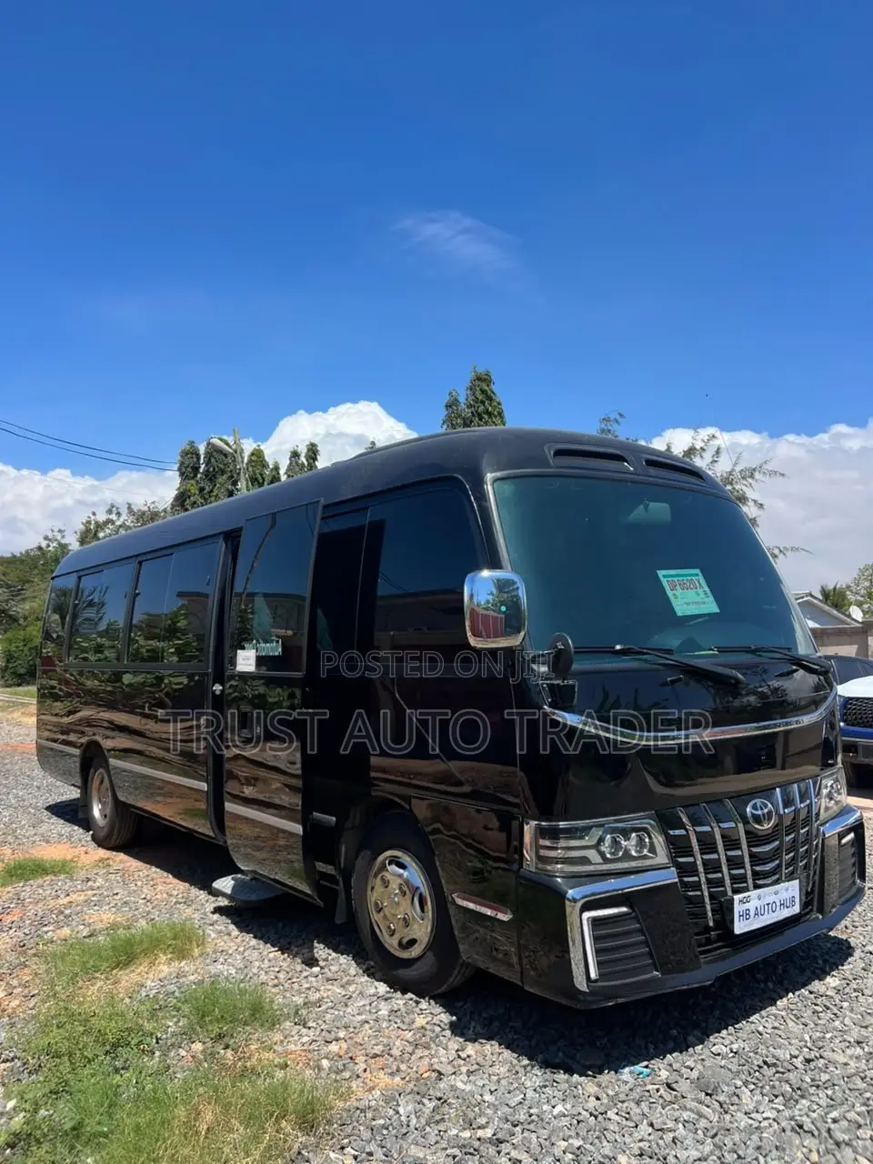 Toyota Coaster 2017 Black