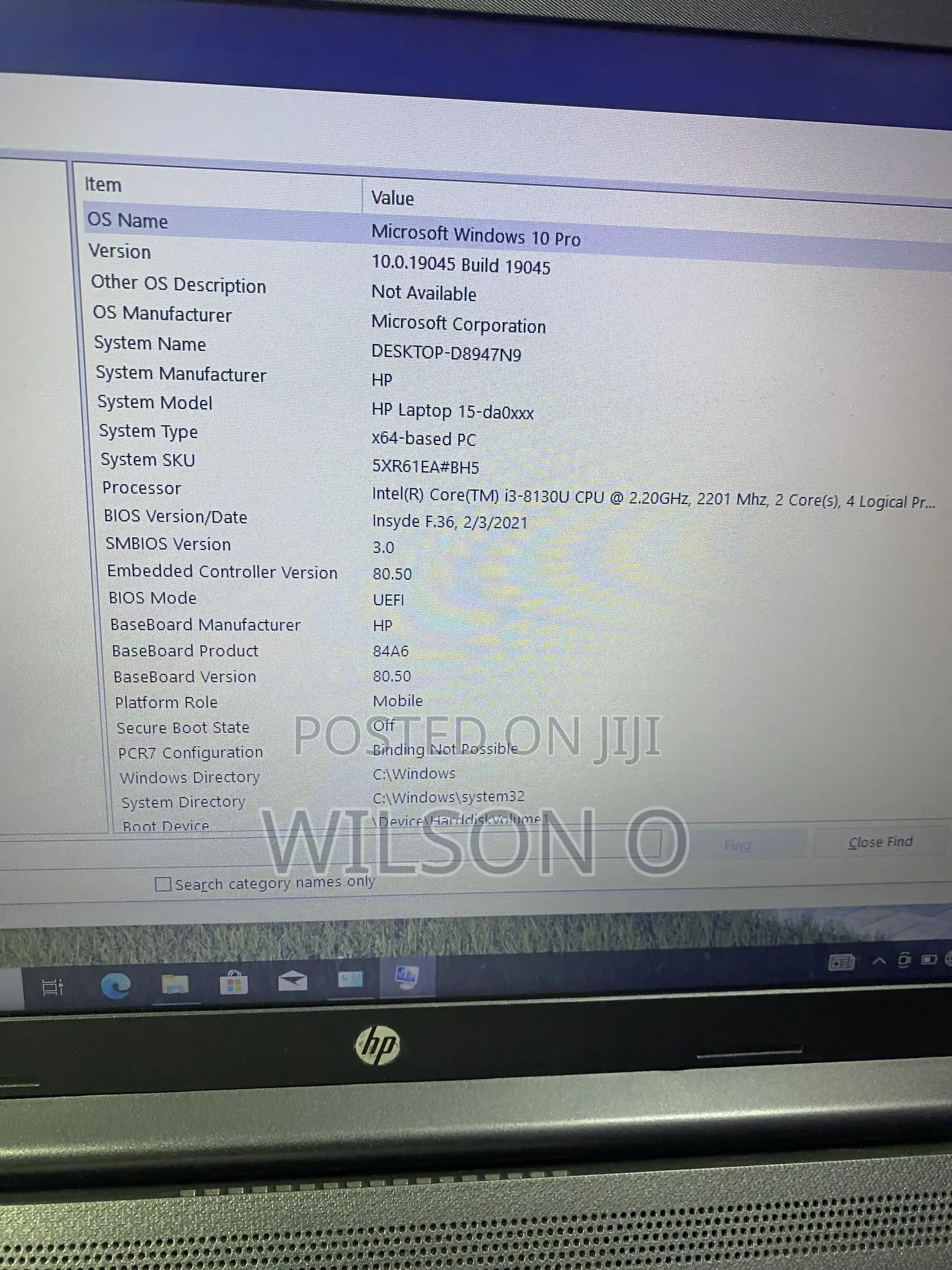 Laptop HP 15 8GB Intel Core i3 HDD 500GB
