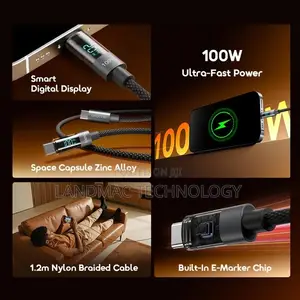 Oraimo DigiLine 100W Type-C to Type-C Data Cable