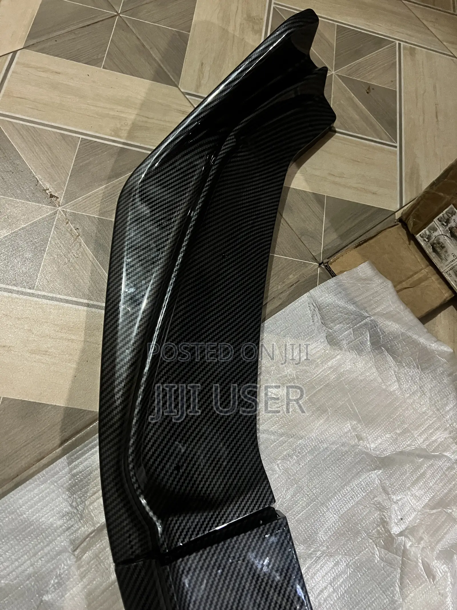 High Quality Carbon Fibre Lip Spoiler for Honda Fit 2014-2017