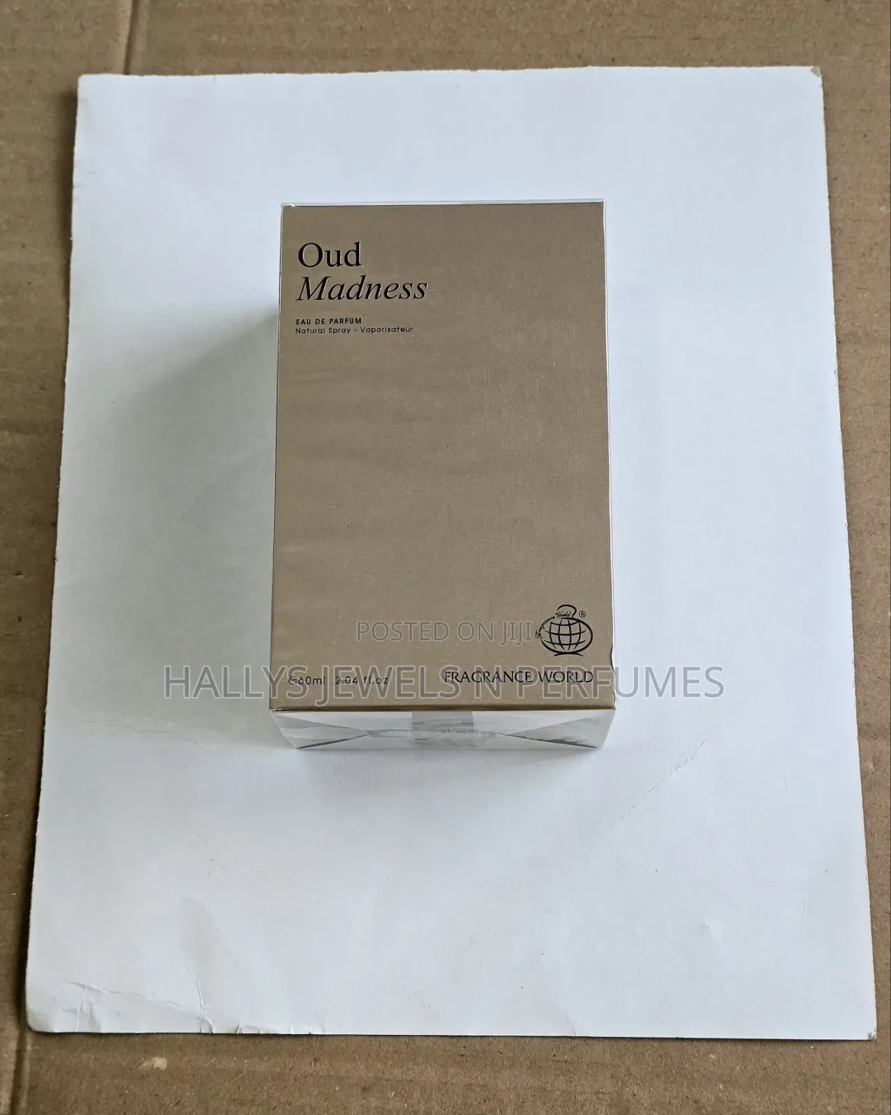 Oud Madness Perfume by Fragrance World, 60ml