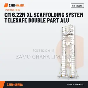 Cm 6.22M Xl Scaffolding System Telesafe Double Part Alu - CM-S006XL