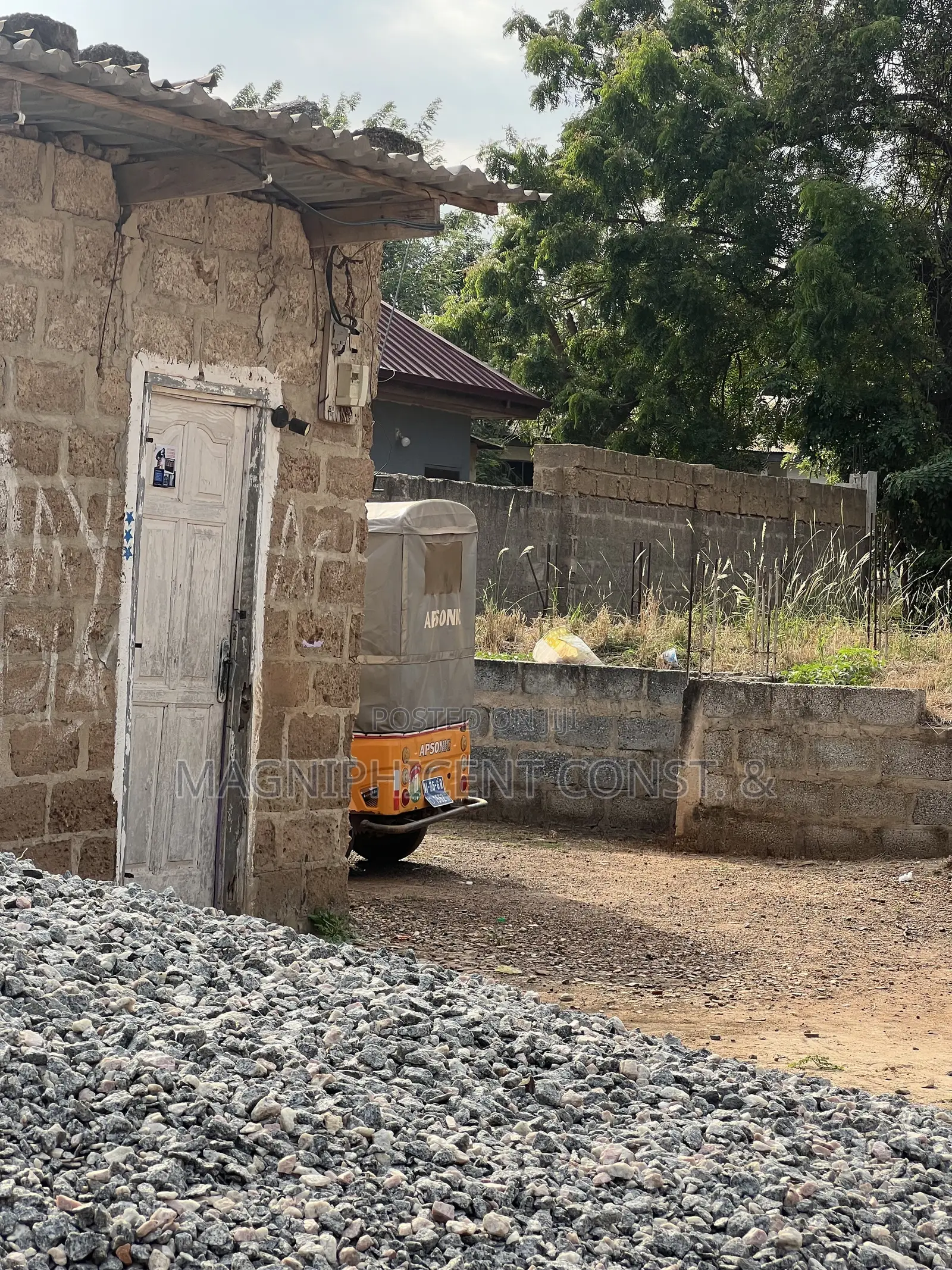 Full Plot 80*100ft for Sale at Adenta Foster Home
