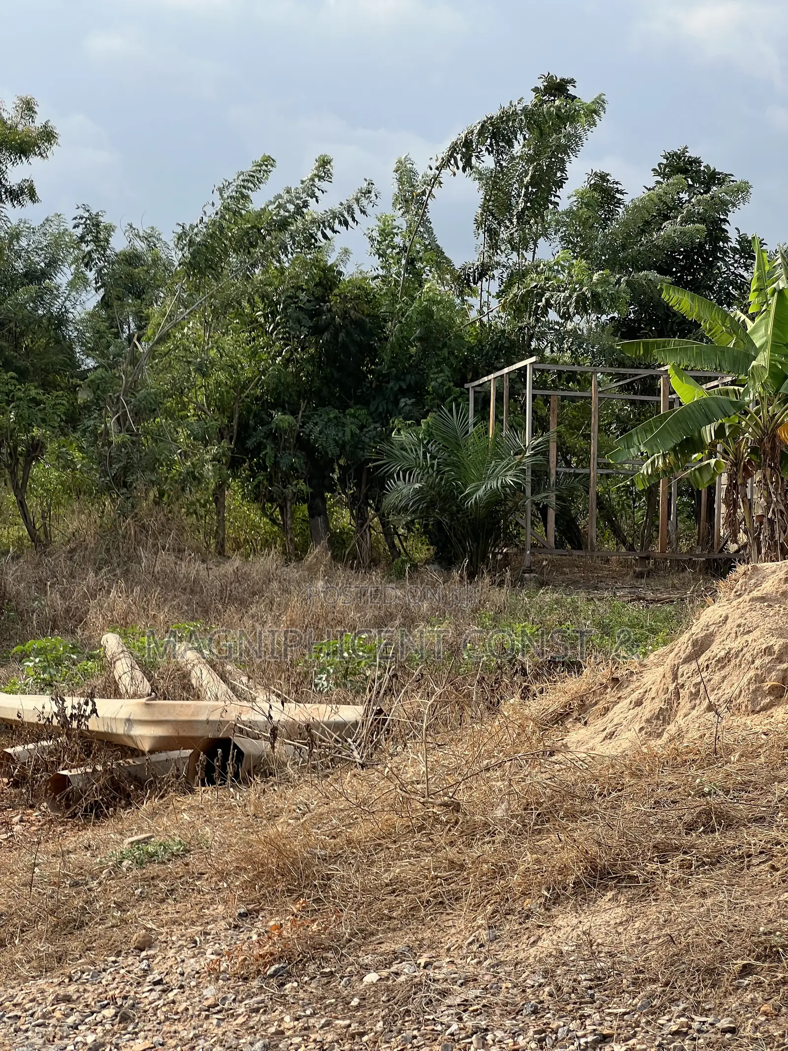 Full Plot 80*100ft for Sale at Adenta Foster Home