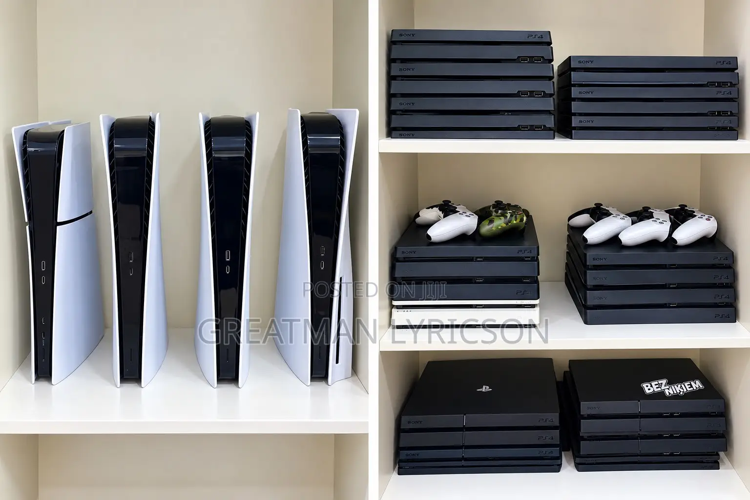 PS5 & PS4 Consoles for Sale. Both Supports Jailbreak- Versions.