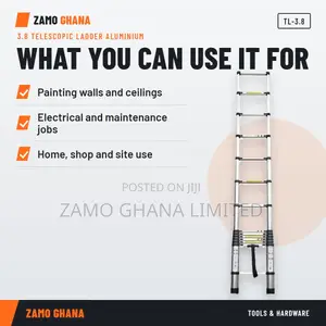 3.8 Telescopic Ladder Aluminium - TL-3.8