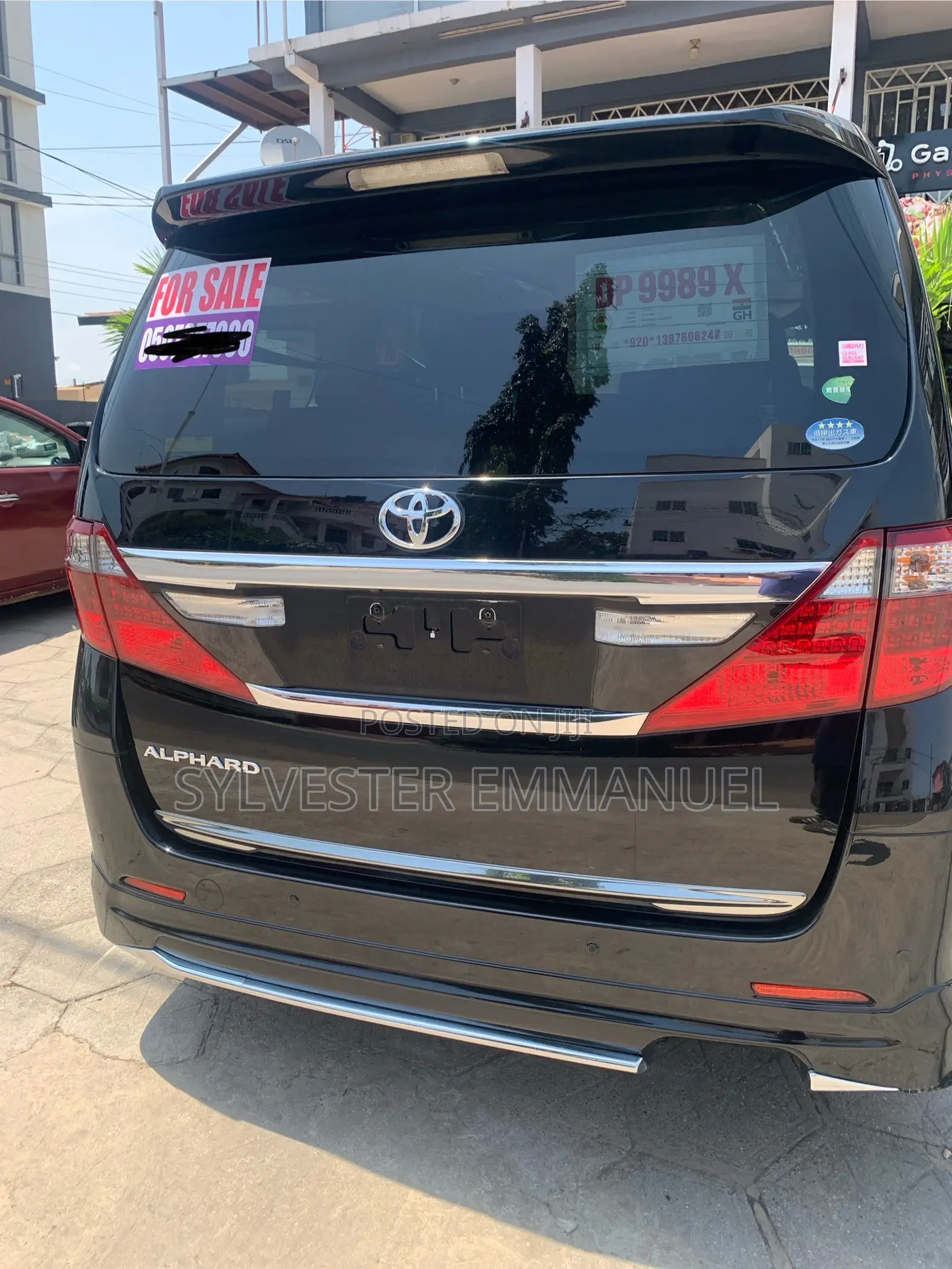 Toyota Alphard 2.4 Hybrid AWD 2013 Black