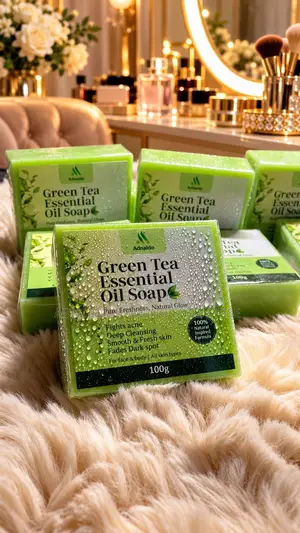 Adnaldo Green Tea Essential Oil Soap – Wholesale & Bulk Supply