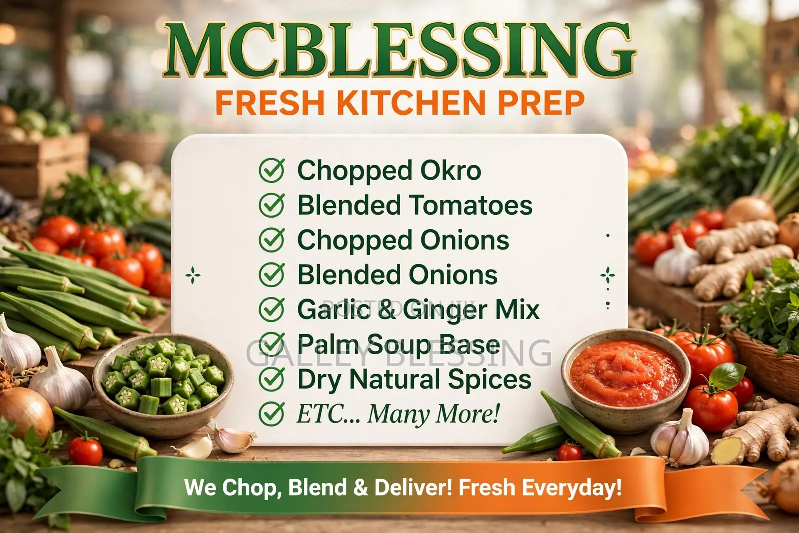 Chopped Okro Special - Small Pack