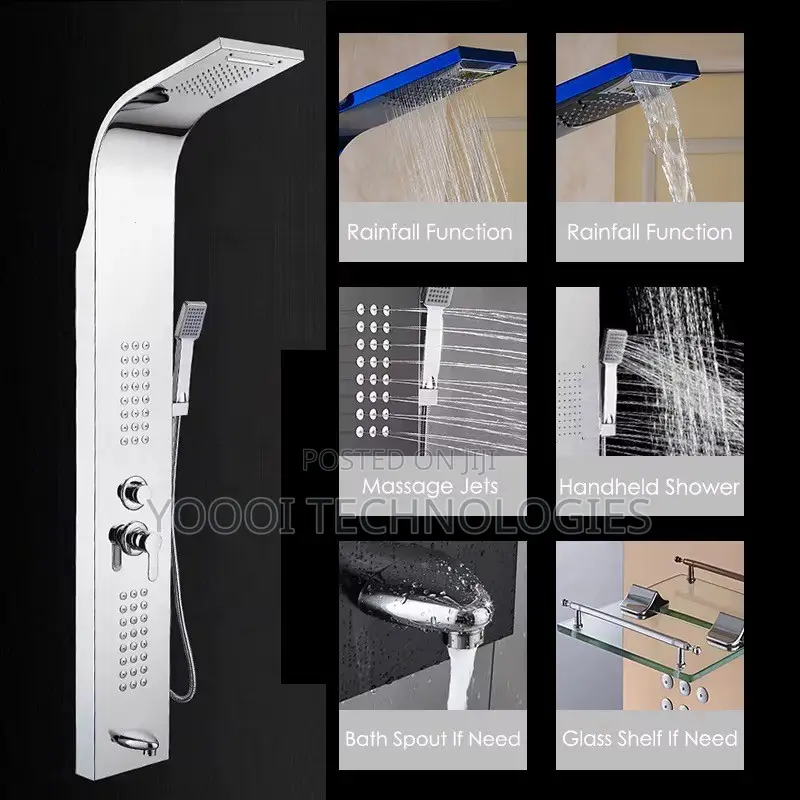 5 in 1 Multi Functional Spa Shower Mixer Set