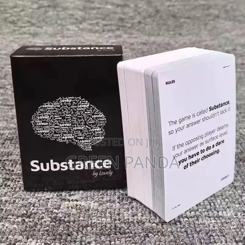Substance Card Game