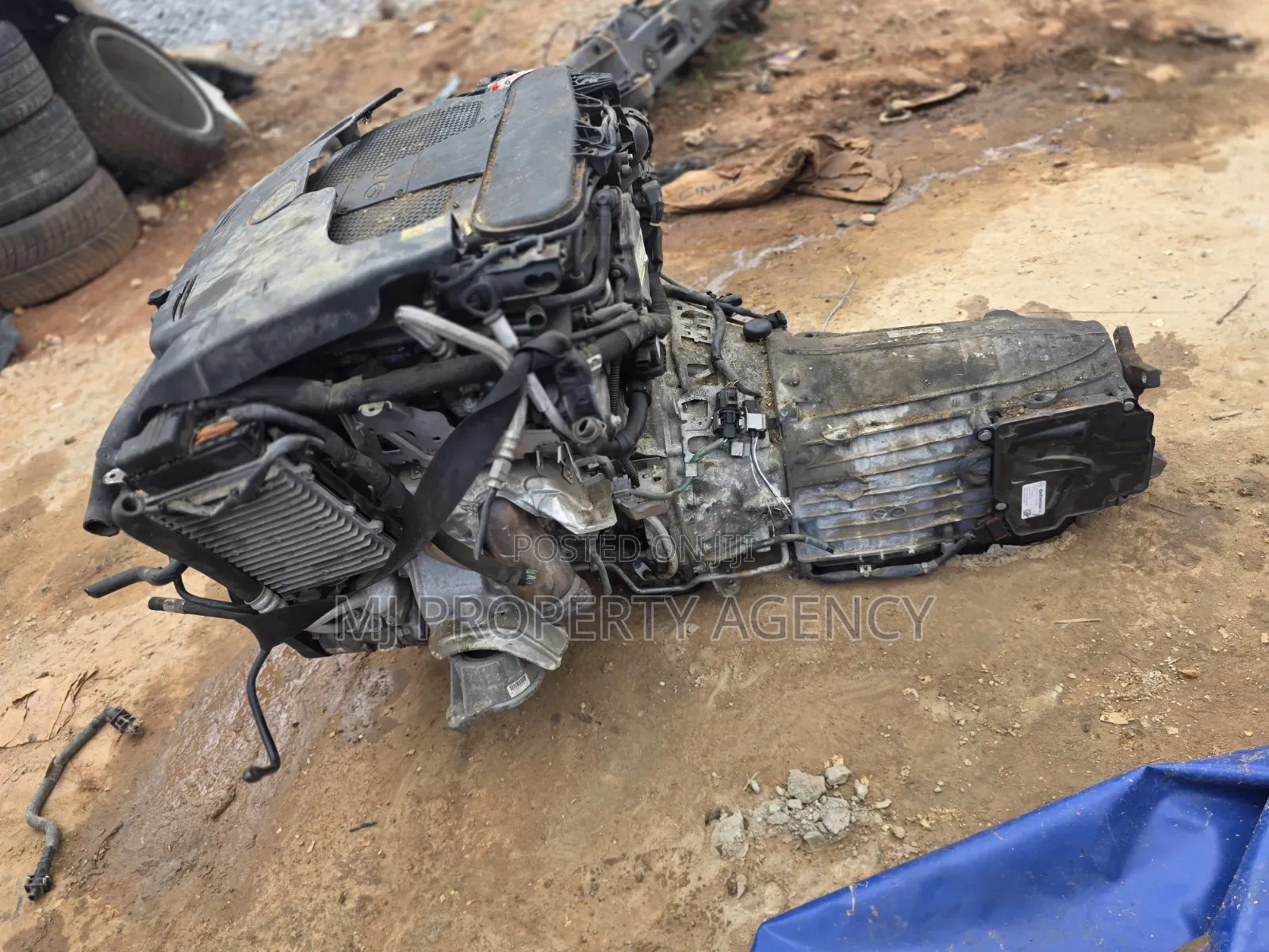 2014 Mercedes Benz C350 Engine+Gear Box