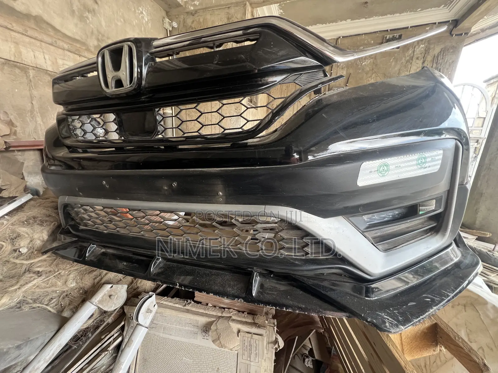 CRV 2021 Front Bumper Complete With LED Fog Lights