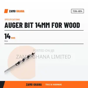Auger Bit 14Mm for Wood - TERA-AB14