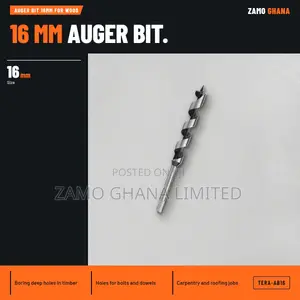 Auger Bit 16Mm for Wood - TERA-AB16