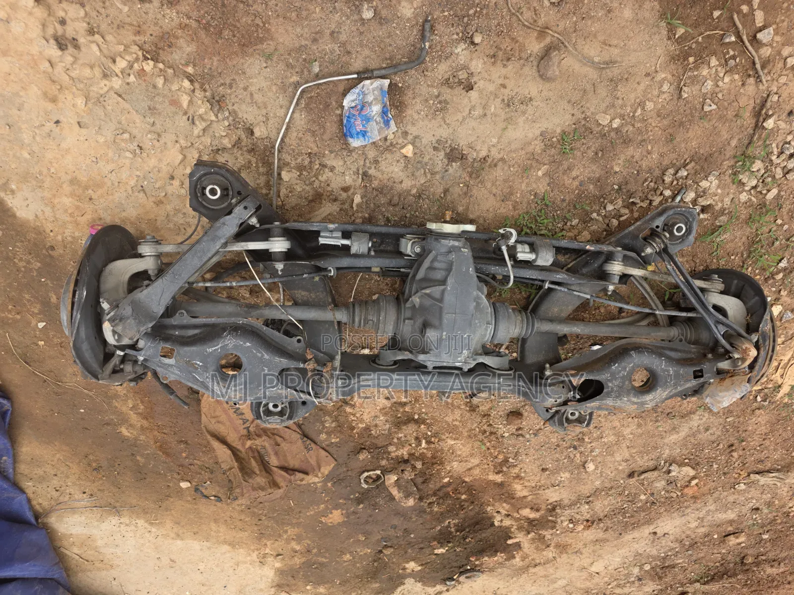 2014 Mercedes Benz C350 Back Axle