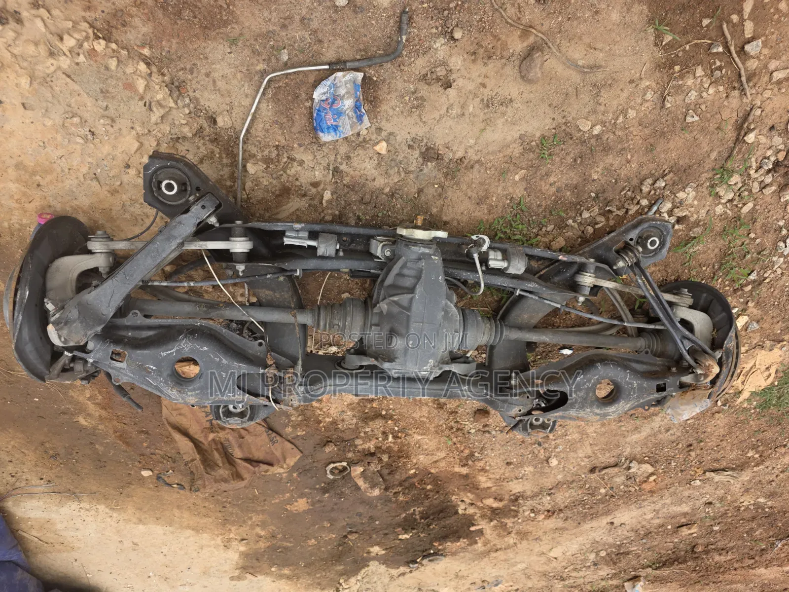 2014 Mercedes Benz C350 Back Axle
