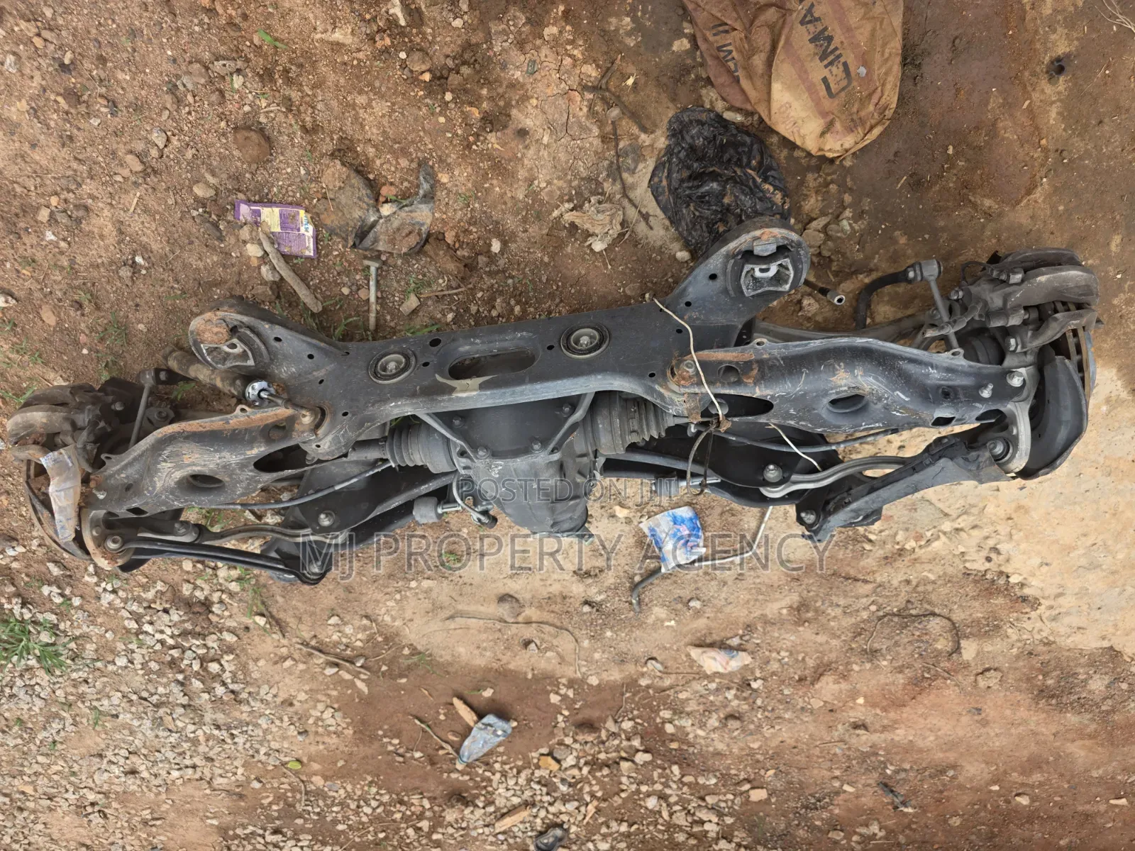 2014 Mercedes Benz C350 Back Axle