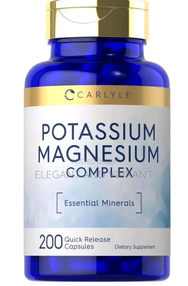 Potassium Magnesium | 200 Capsules