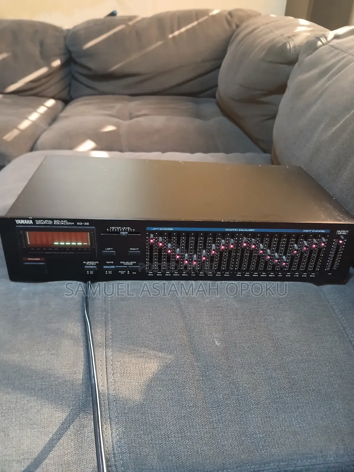 Yamaha Graphic Equalizer , Model No. EQ -32