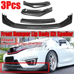 High Quality Carbon Fibre Lip Spoiler for Honda Fit 2014-2017