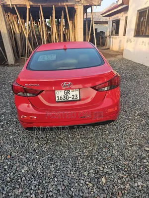 Hyundai Elantra 2013 Red