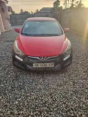 Hyundai Elantra 2013 Red