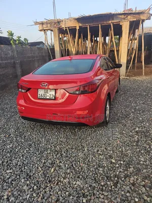 Hyundai Elantra 2013 Red