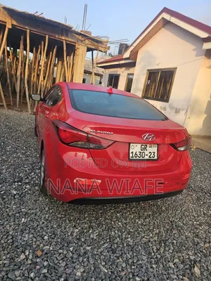 Hyundai Elantra 2013 Red