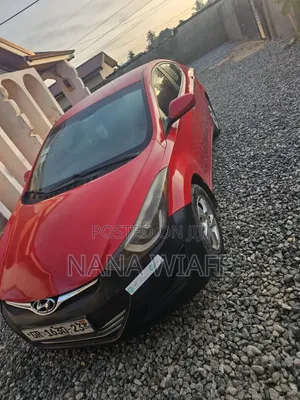 Hyundai Elantra 2013 Red