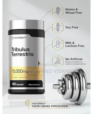 Tribulus Terrestris for Men | 180 Capsules | Maximum Strength