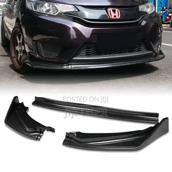 High Quality Carbon Fibre Lip Spoiler for Honda Fit 2014-2017