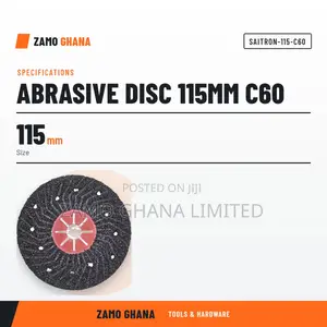Abrasive Disc 115Mm C60 - SAITRON-115-C60