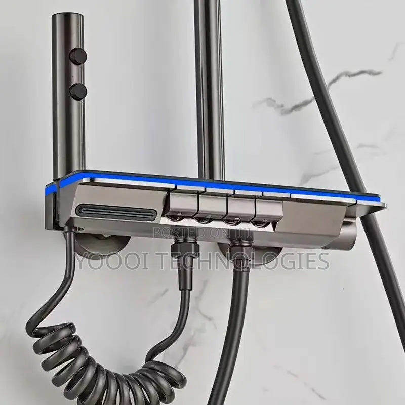 Grey Intelligent Atmospheric Digital Shower Suit