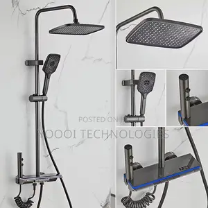 Grey Intelligent Atmospheric Digital Shower Suit