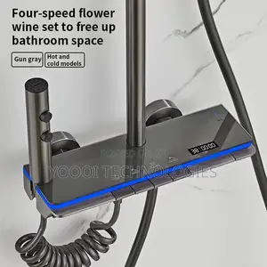 Grey Intelligent Atmospheric Digital Shower Suit