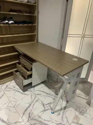 Office Desk With Detached Drawer