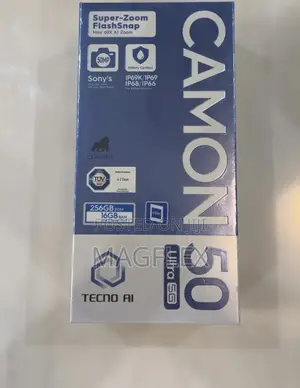 New Tecno Camon 50 Ultra 512 GB Blue