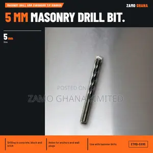 Masonry Drill 5Mm Euronorm Tip Din8039 - ETMD-5X85