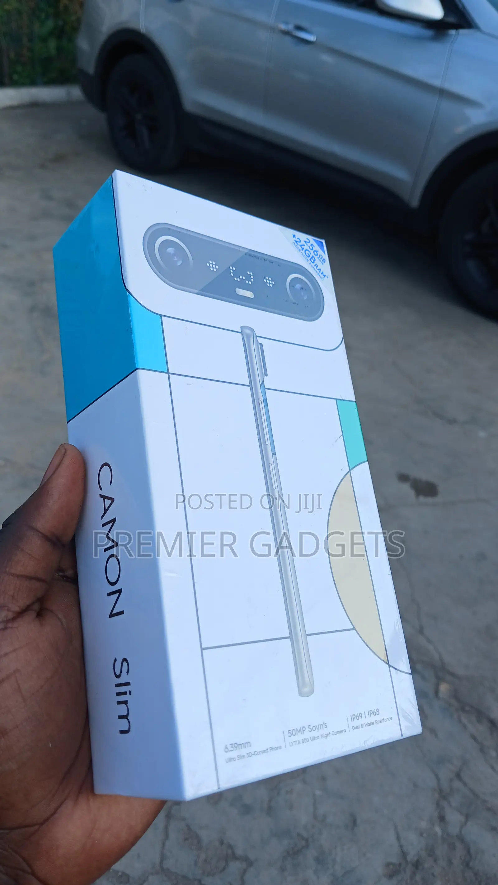 New Tecno Camon Slim 256 GB Black