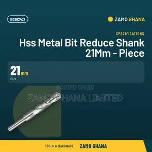 HSS Metal Bit Reduce Shank 21Mm - Piece - H
