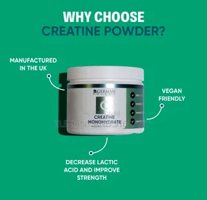 Creatine Monohydrate Powder | 30 Servings | for Maximum Performance