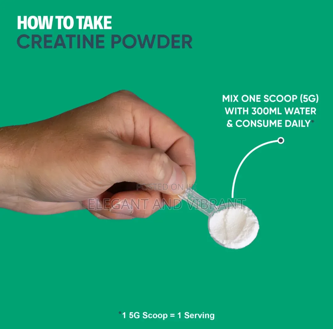 Creatine Monohydrate Powder | 30 Servings | for Maximum Performance