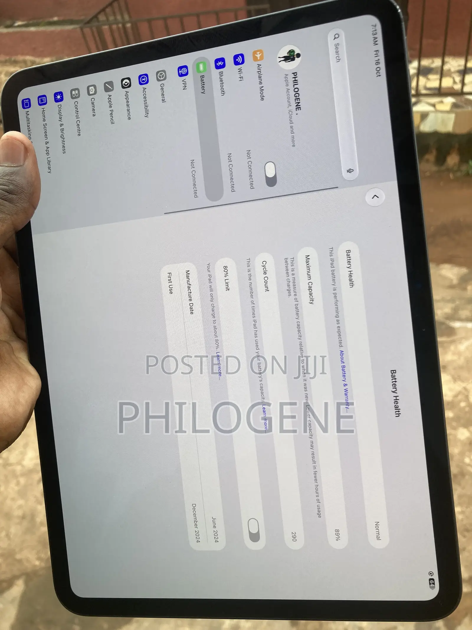 Apple iPad Pro 11 (2024) 256 GB Black